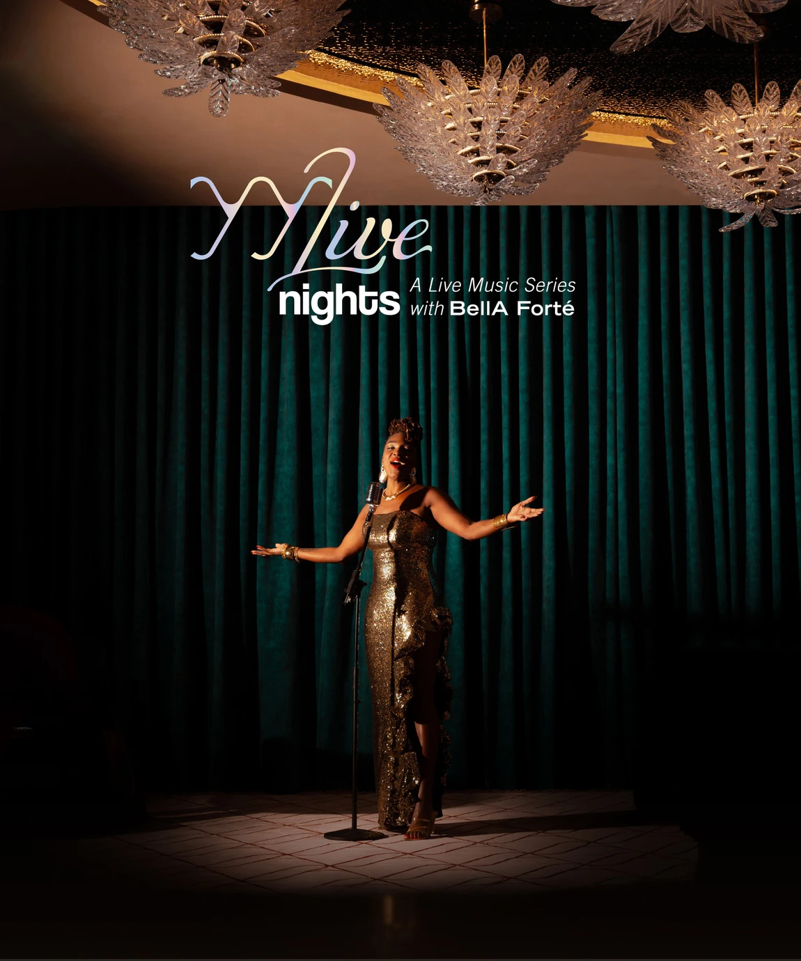 YY Live Nights promotional poster